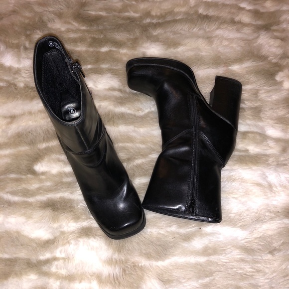 No Boundaries Shoes | Leather Black Bratz Boots | Poshmark